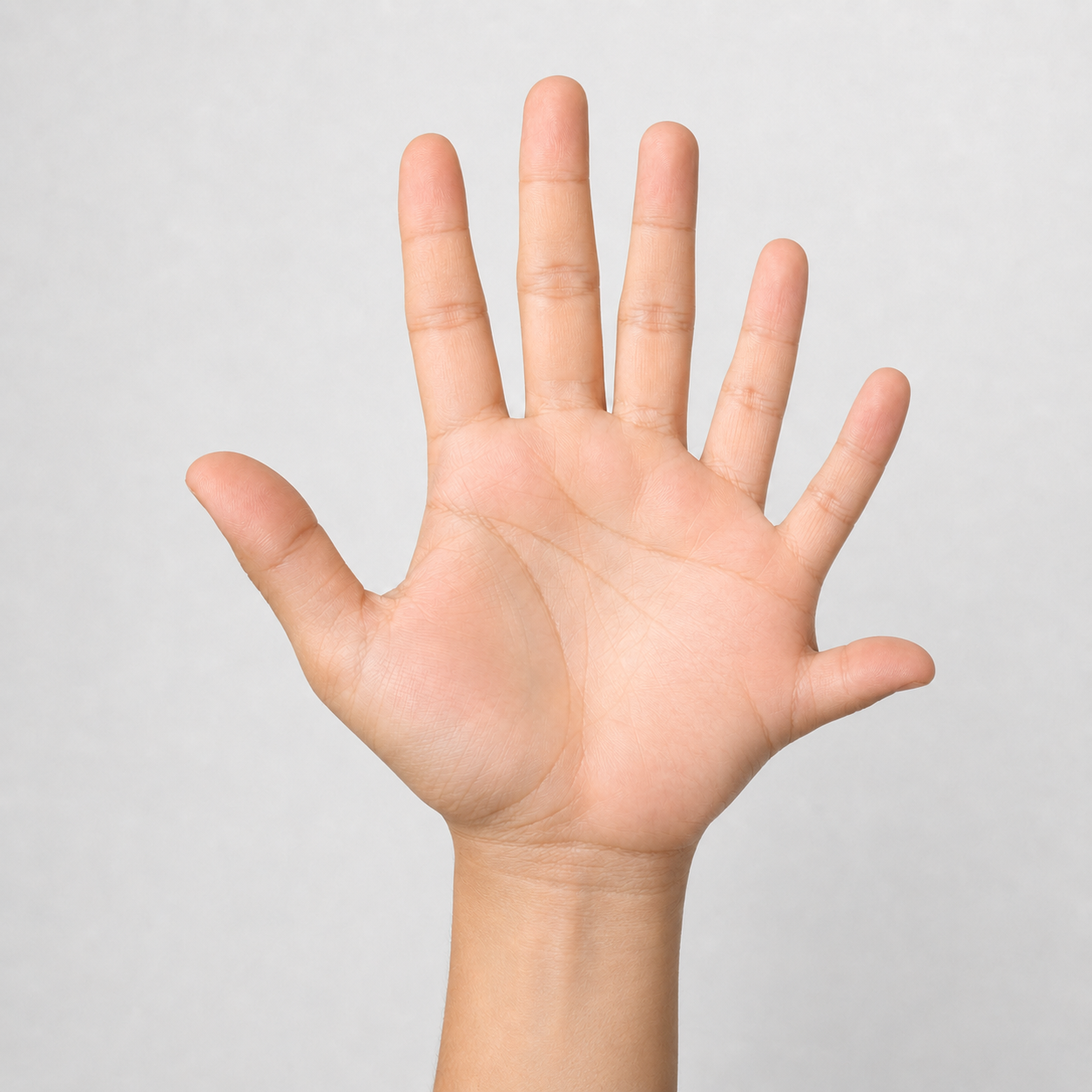 Sample showing abnormal fingers in an AI-generated image